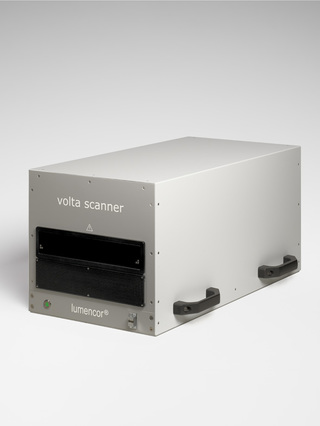 Lumencor's VOLTA Scanner, angled left view